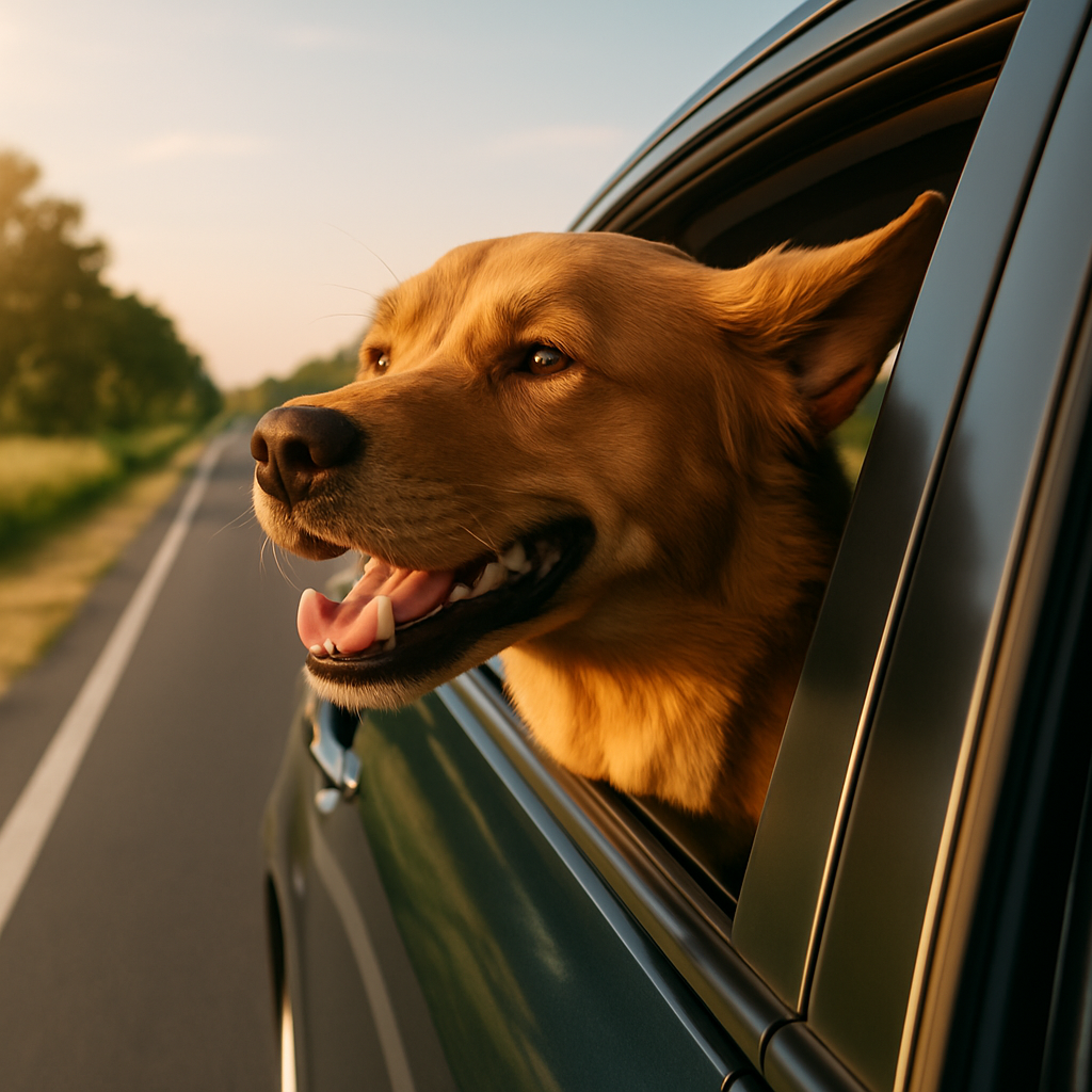 Chiens en voiture l’été : nos conseils avant de partir en vacances