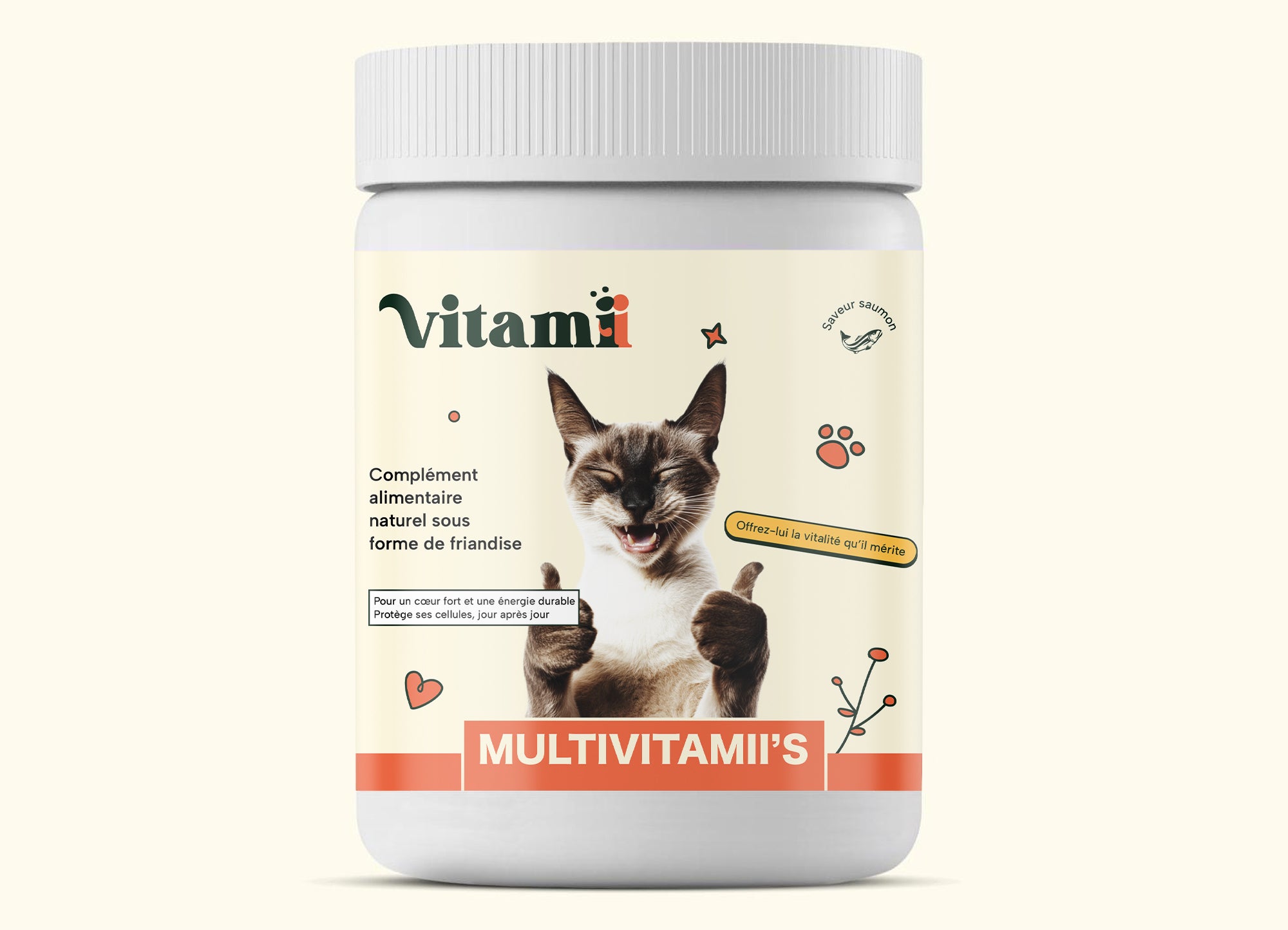 Friandises Naturelles Multivitamii's Chat