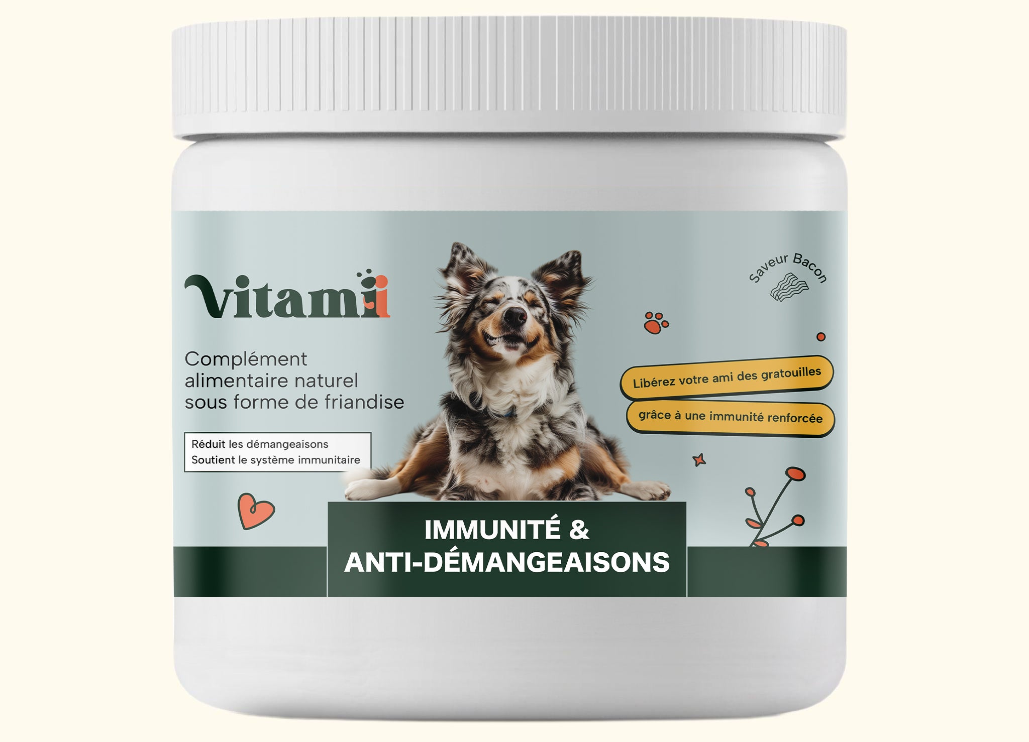 Friandises Naturelles Immunité et Anti-Démangeaisons